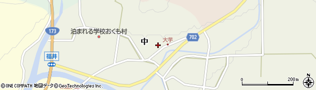 兵庫県丹波篠山市中452周辺の地図