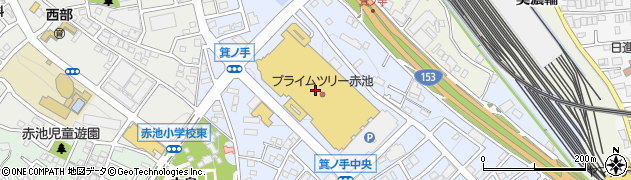 イトーヨーカドー赤池店周辺の地図