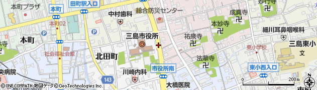 大社前・市役所周辺の地図