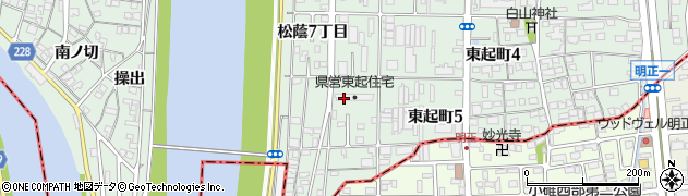 県営東起住宅周辺の地図