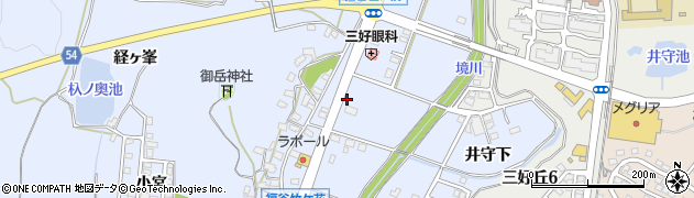 ほっともっとみよし福谷店周辺の地図