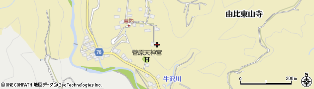 静岡県静岡市清水区由比東山寺597周辺の地図