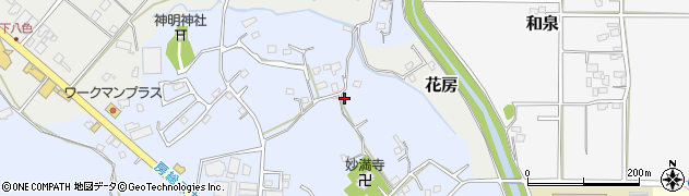 千葉県鴨川市八色404周辺の地図