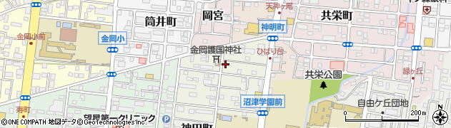 渡辺・琴三味線教室周辺の地図