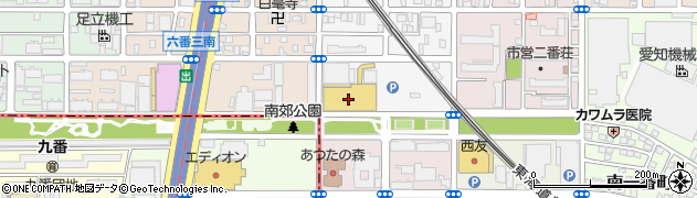 コーナンＰＲＯ熱田四番町店周辺の地図