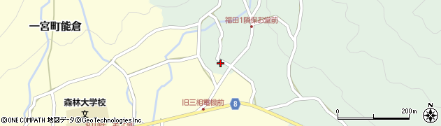 兵庫県宍粟市一宮町東河内811周辺の地図