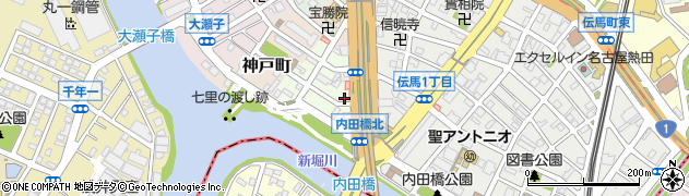 あおば薬局内田橋店周辺の地図