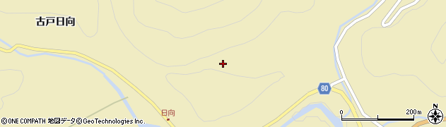 愛知県東栄町（北設楽郡）振草（古戸太和）周辺の地図