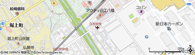 株式会社ネクストイノベーション　近江八幡サテライトオフィス周辺の地図