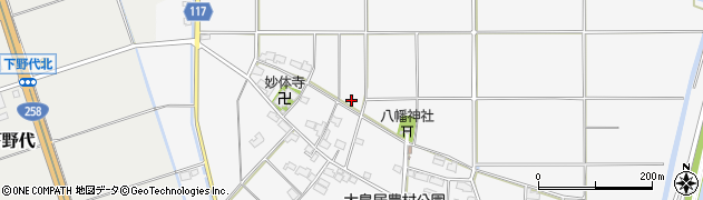 三重県桑名市多度町大鳥居周辺の地図