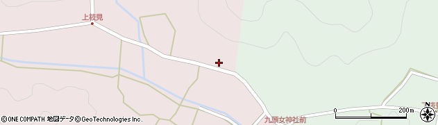 兵庫県丹波篠山市上筱見304周辺の地図
