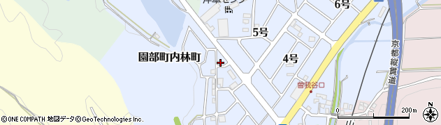 京都府南丹市園部町内林町２号5周辺の地図