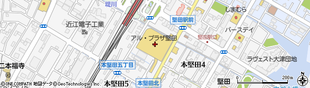 １００円ショップセリアアルプラザ堅田店周辺の地図
