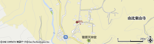 静岡県静岡市清水区由比東山寺643周辺の地図