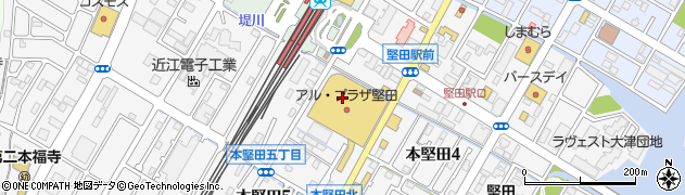 スガキヤ堅田アルプラザ店周辺の地図