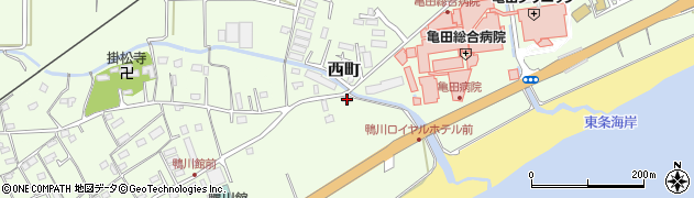 千葉県鴨川市東町408周辺の地図