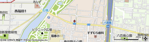 愛知県名古屋市港区西蟹田1706周辺の地図