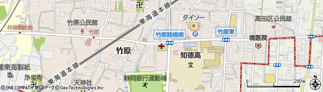 長泉町立　竹原保育園周辺の地図