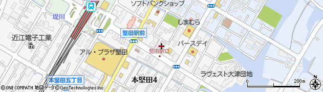 関西みらい銀行堅田支店 ＡＴＭ周辺の地図