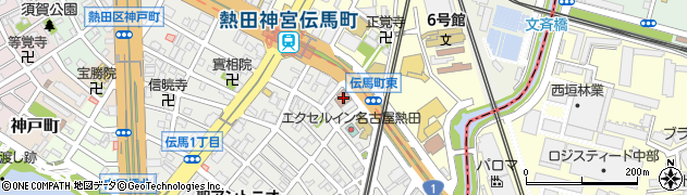 熱田年金事務所周辺の地図