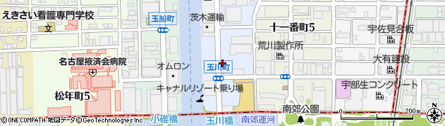 茨木運輸株式会社中川倉庫周辺の地図