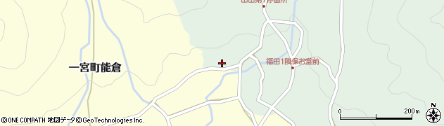 兵庫県宍粟市一宮町東河内6周辺の地図