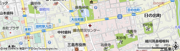 ふぁんふぁん　三嶋大社前店周辺の地図
