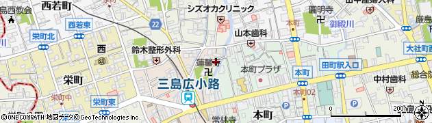 平川鍼灸マッサージ周辺の地図