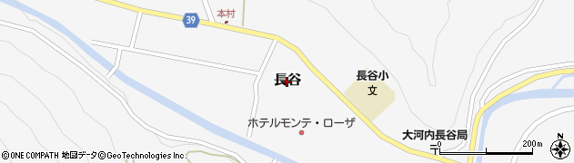 兵庫県神河町（神崎郡）長谷周辺の地図
