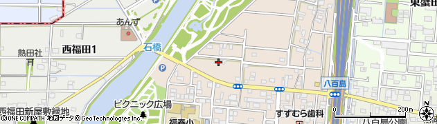 愛知県名古屋市港区西蟹田1731周辺の地図