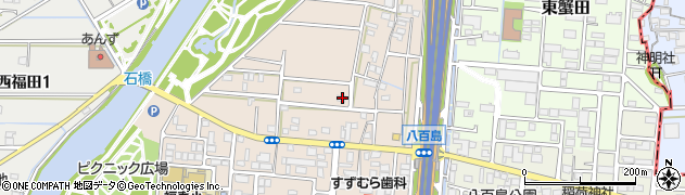 愛知県名古屋市港区西蟹田1401周辺の地図