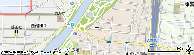 愛知県名古屋市港区西蟹田1826周辺の地図