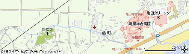 千葉県鴨川市東町548周辺の地図