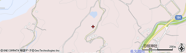 千葉県鋸南町（安房郡）上佐久間周辺の地図