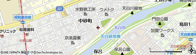 愛知県名古屋市天白区中砂町300周辺の地図