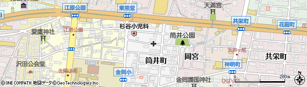 静岡県沼津市筒井町周辺の地図