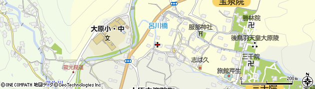 京都府京都市左京区大原勝林院町111周辺の地図
