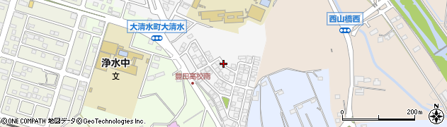 愛知県豊田市伊保町（向山）周辺の地図