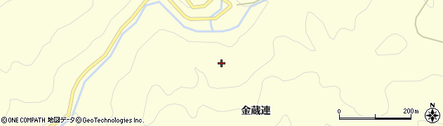 愛知県豊田市御内町後川周辺の地図