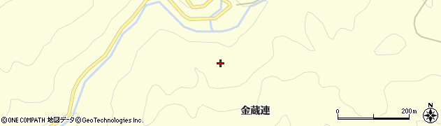 愛知県豊田市御内町（後川）周辺の地図