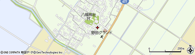 滋賀県野洲市野田1839周辺の地図