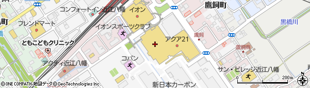 ＨＹＰＥＲＦＩＴ２４　イオン近江八幡ショッピングセンターＡＱＵＡ２１店周辺の地図