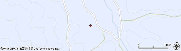 島根県雲南市吉田町民谷159周辺の地図