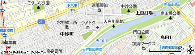 愛知県名古屋市天白区中砂町476周辺の地図