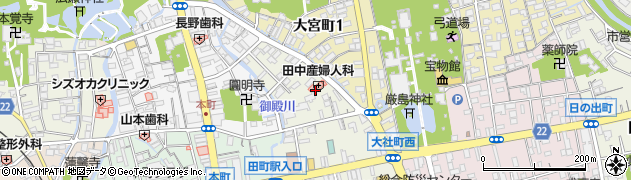 田中産婦人科医院周辺の地図