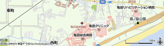 千葉県鴨川市東町1368周辺の地図