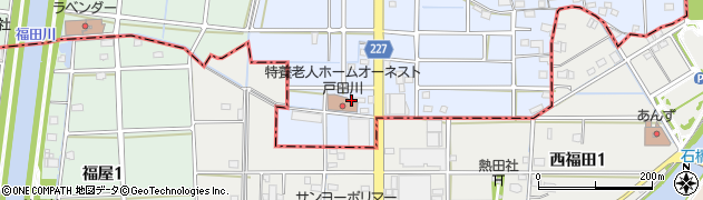 特別養護老人ホーム オーネスト戸田川周辺の地図