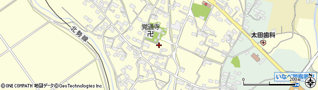三重県いなべ市員弁町上笠田周辺の地図