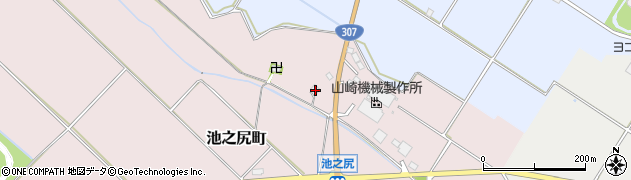 滋賀県東近江市池之尻町346周辺の地図