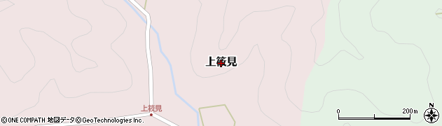 兵庫県丹波篠山市上筱見周辺の地図